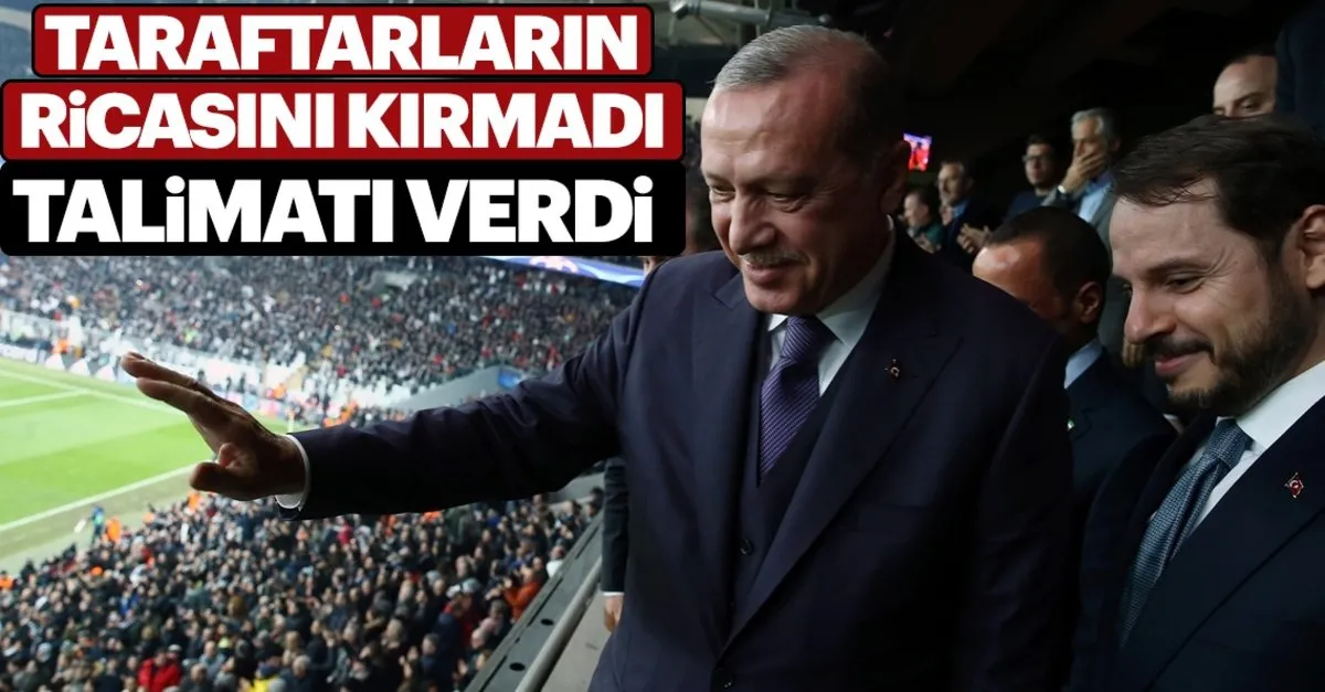 Başkan Erdoğan Eskişehir'de taraftarların ricasını kırmadı - Son Dakika Haberler